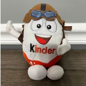 Kinder Plush Toy Pilot Airplane Aviator Backpack Chocolate Egg Kids‎